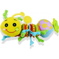 Дрожащая игрушка-подвеска Biba Toys Счастливая гусеничка (027GD)